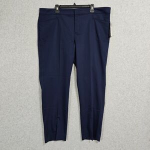 Chaps NEW Slimming Pants Plus Size 18W Womens Mid Rise Fitted Slim Leg